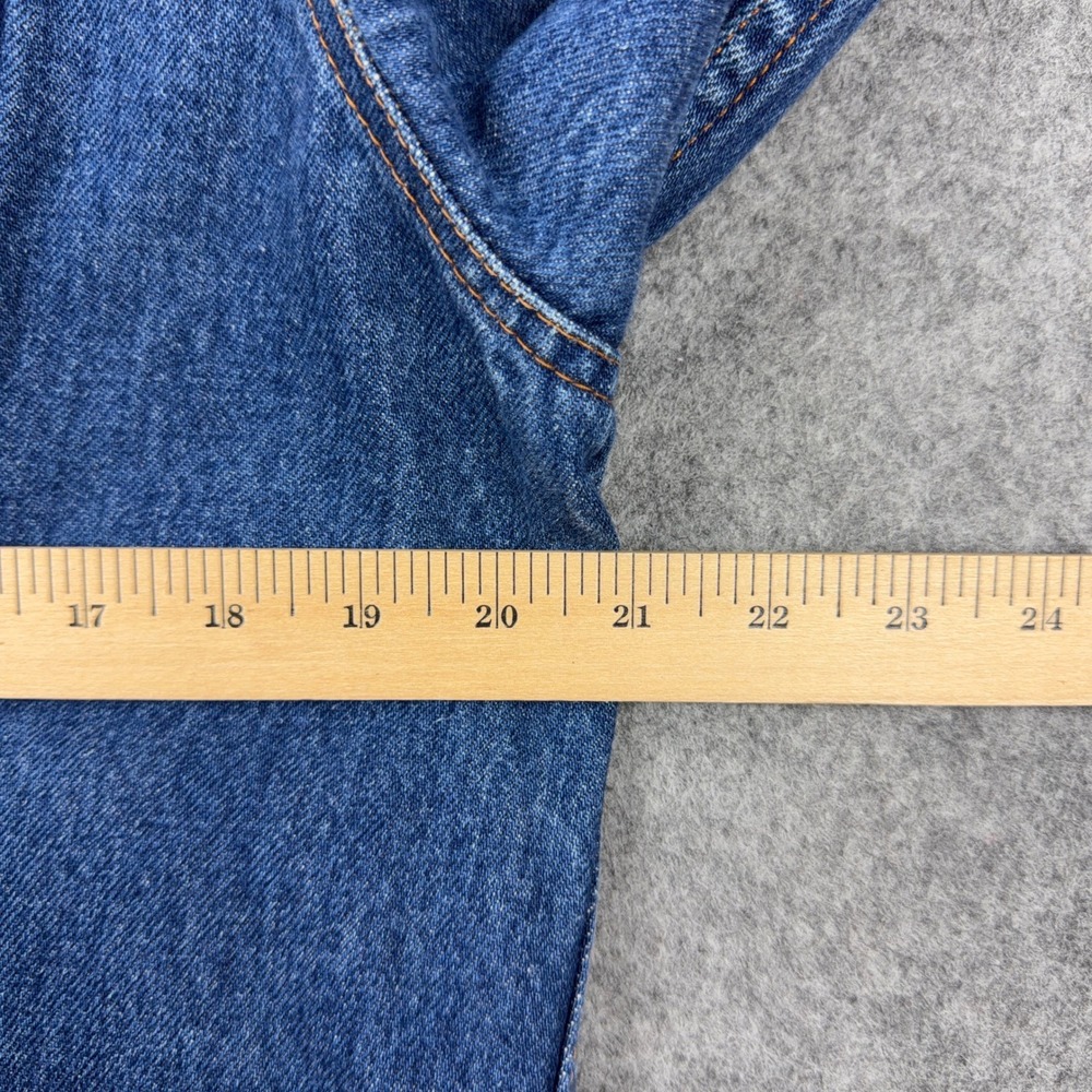 VTG Levi's Denim Jacket Mens 42 Blue Trucker Type 3 80s Canada 70506-0216 - Picture 10 of 12